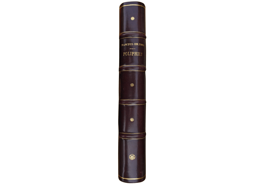 Hypnerotomachia Poliphili-Columna-Manuzio-Incunables Libros Antiguos-libro facsimil-Vicent Garcia Editores-10 funda lomo
